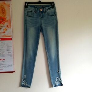 Low Rise Light Skinny Jeans Y2K Iconic 90s Easter Spring New Without Tag